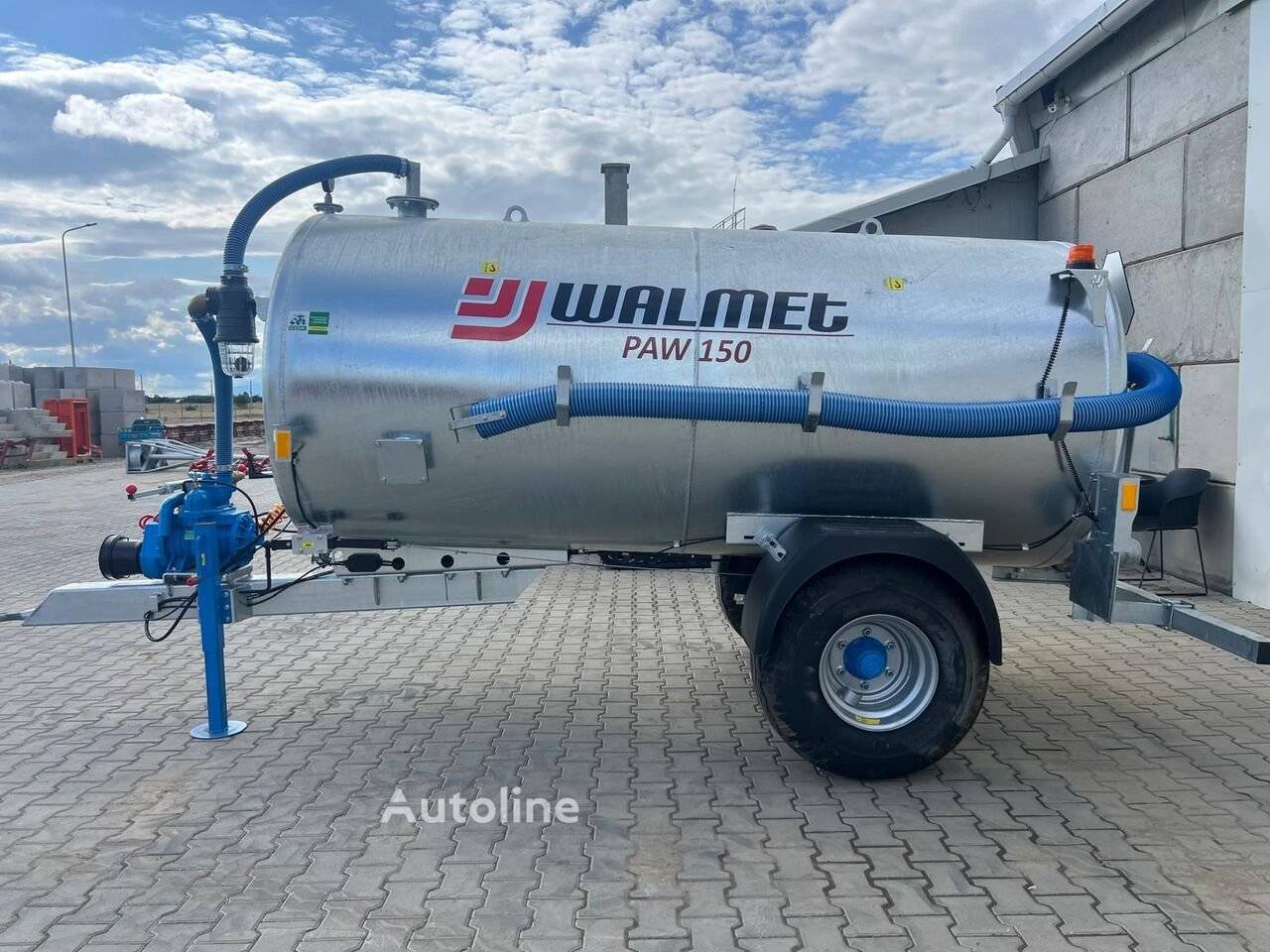 REMORCA VIDANJA WALMET PAW150. 5000 litri