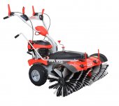 Masina de maturat pe benzina, latime lucru 100 cm, 173 cmc, 4 timpi, HECHT8101