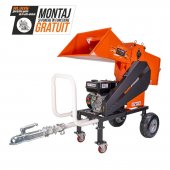 Tocator de crengi si resturi vegetale RURIS STB 800 9 CP